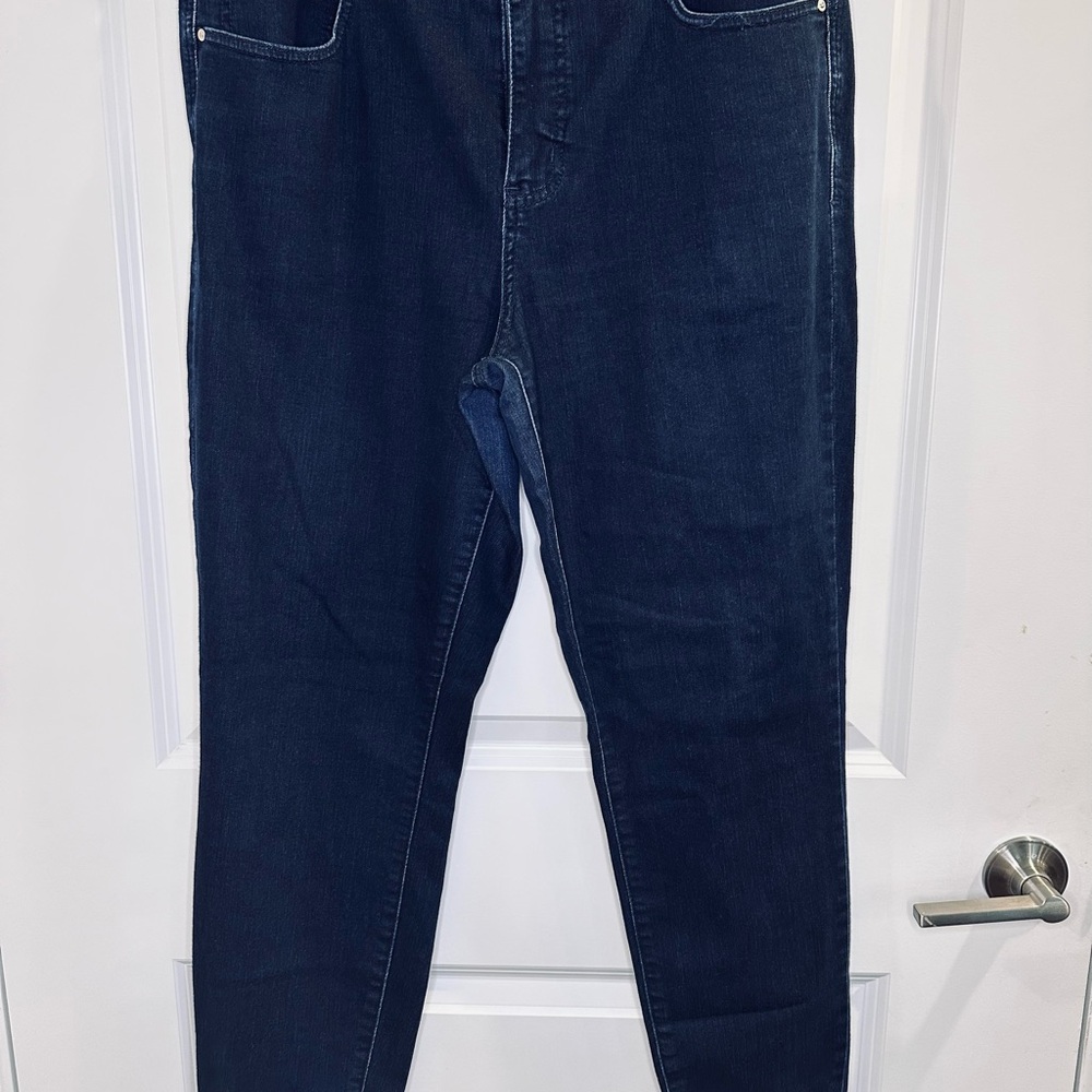 Maurices EVB Flex High-Rise Jeans in Deep Blue